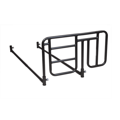 Dynarex Homecare Half-Length Bed Rail - Cross Bar Mount
