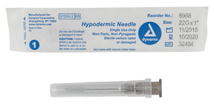 Hypodermic Needle - Non-Safety by Dynarex 6968-Bx