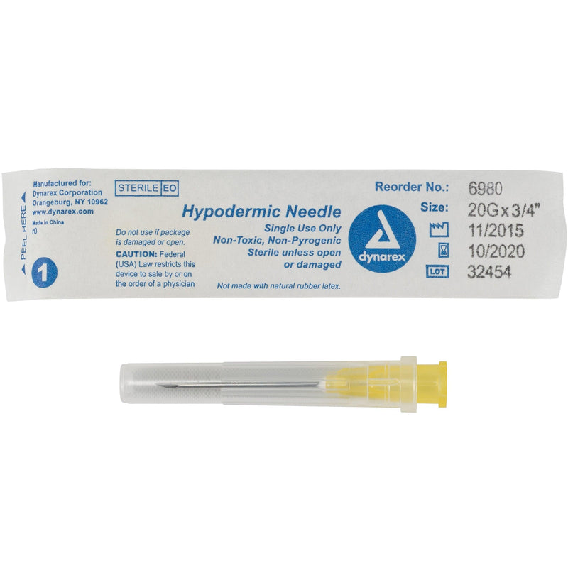 Hypodermic Needle - Non-Safety by Dynarex 6980-Bx