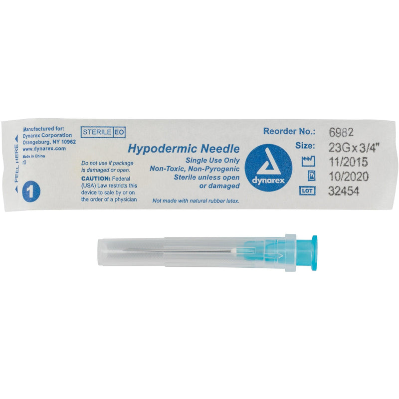 Hypodermic Needle - Non-Safety by Dynarex 6982-Bx
