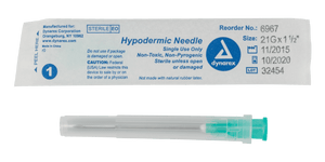Hypodermic Needle - Non-Safety by Dynarex 6967-Bx