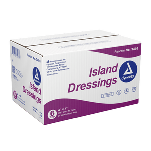 Dynarex Island Dressings - Sterile 3492