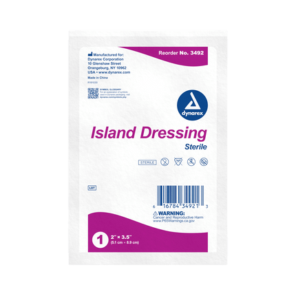 Dynarex Island Dressings - Sterile | Dynarex | SurgiMac