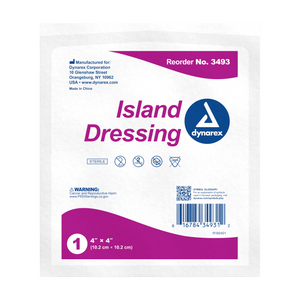 Dynarex Island Dressings - Sterile 3492