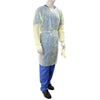 Isolation Gown Fluid Resistant Universal, Yellow 50 pack