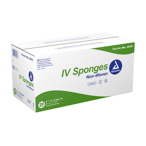 Dynarex IV Sponge 2in X 2in - 6 Ply - 2/Pouch 4610