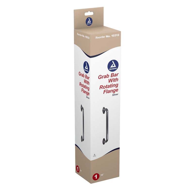 Knurled Rotating Flange Grab Bars - Dynarex 10311