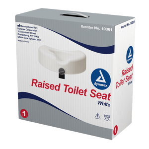 Dynarex Locking Raised Toilet Seat 10361
