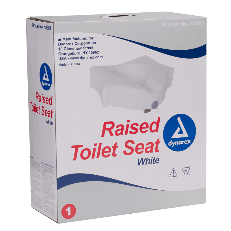 Dynarex Locking Raised Toilet Seat 10361