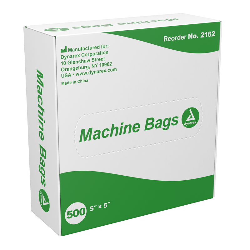 Dynarex Machine Bag 5in X 5in 2162