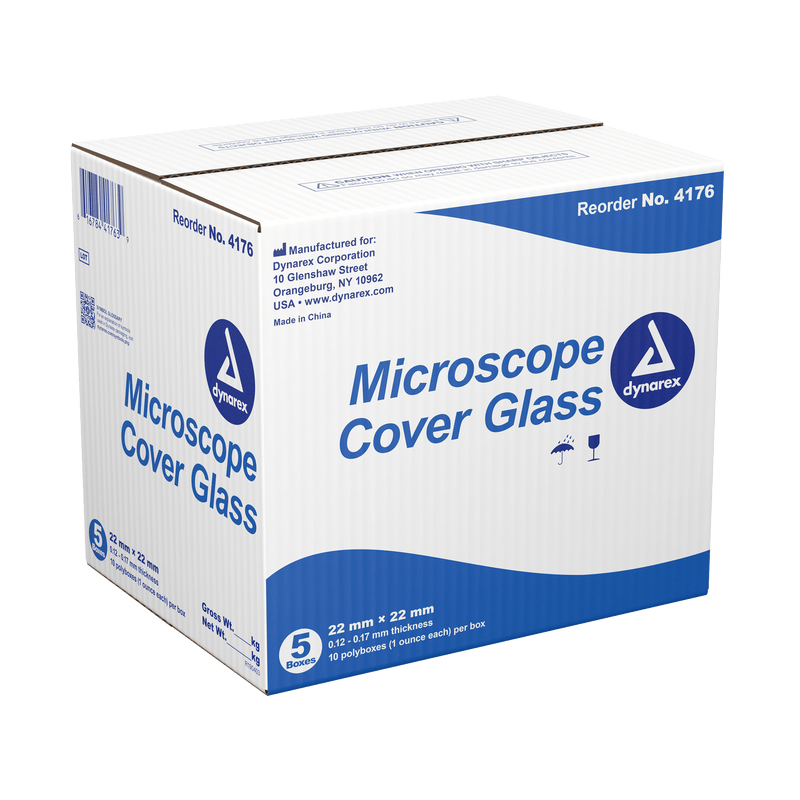 Microscope Cover Glass - 0.12-0.17mm 4176