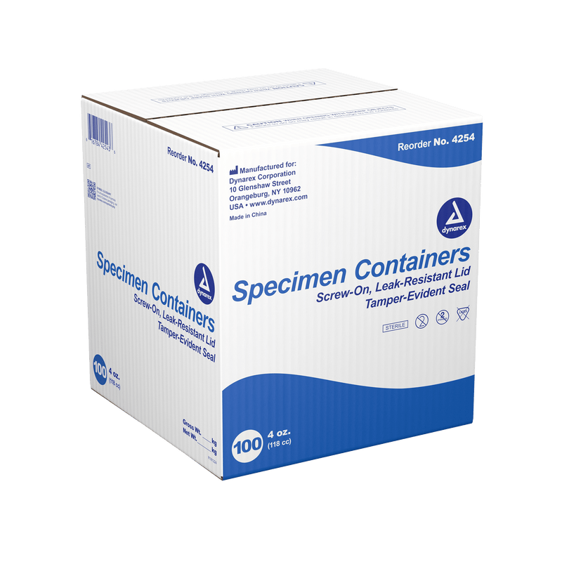 Dynarex Specimen Containers 4254