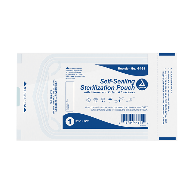 Dynarex | Dynarex Sterilization Pouches | 4461