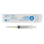 Syringe - Non-Safety with Needle - Luer slip by Dynarex 7004
