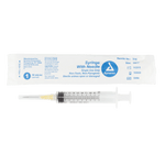 Syringe - Non-Safety with Needle - Luer slip by Dynarex 7010