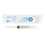 Syringe - Non-Safety with Needle - Luer slip by Dynarex 7011