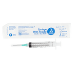 Syringe - Non-Safety with Needle - Luer slip by Dynarex 7012