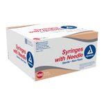 Syringe - Non-Safety with Needle - Luer slip by Dynarex 6994