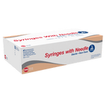 Syringe - Non-Safety with Needle - Luer slip by Dynarex 6994