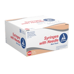 Syringe - Non-Safety with Needle - Luer slip by Dynarex 6994