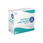 Syringe - Non-Safety with Needle - Luer slip by Dynarex 6994