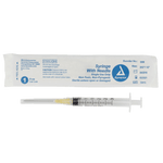 Syringe - Non-Safety with Needle - Luer slip by Dynarex 6996