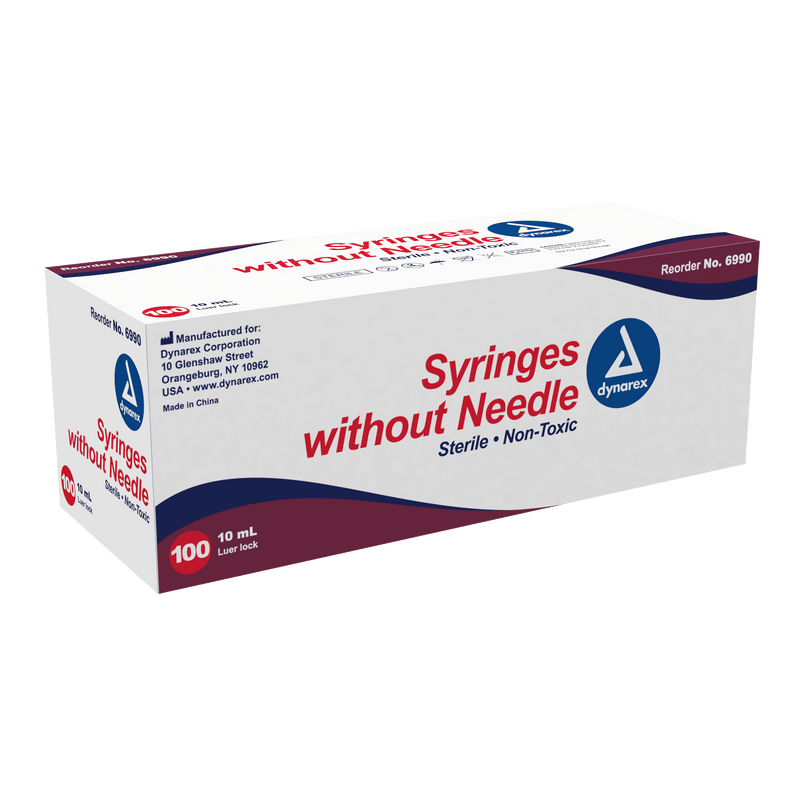 Dynarex - Syringes Without Needle 6987