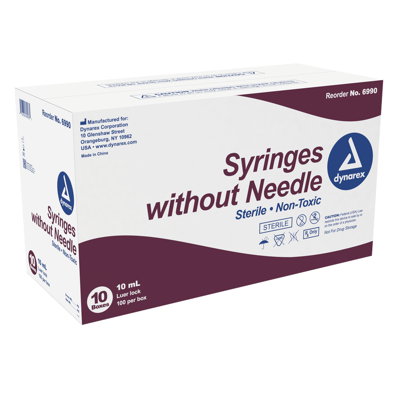Dynarex - Syringes Without Needle 6987