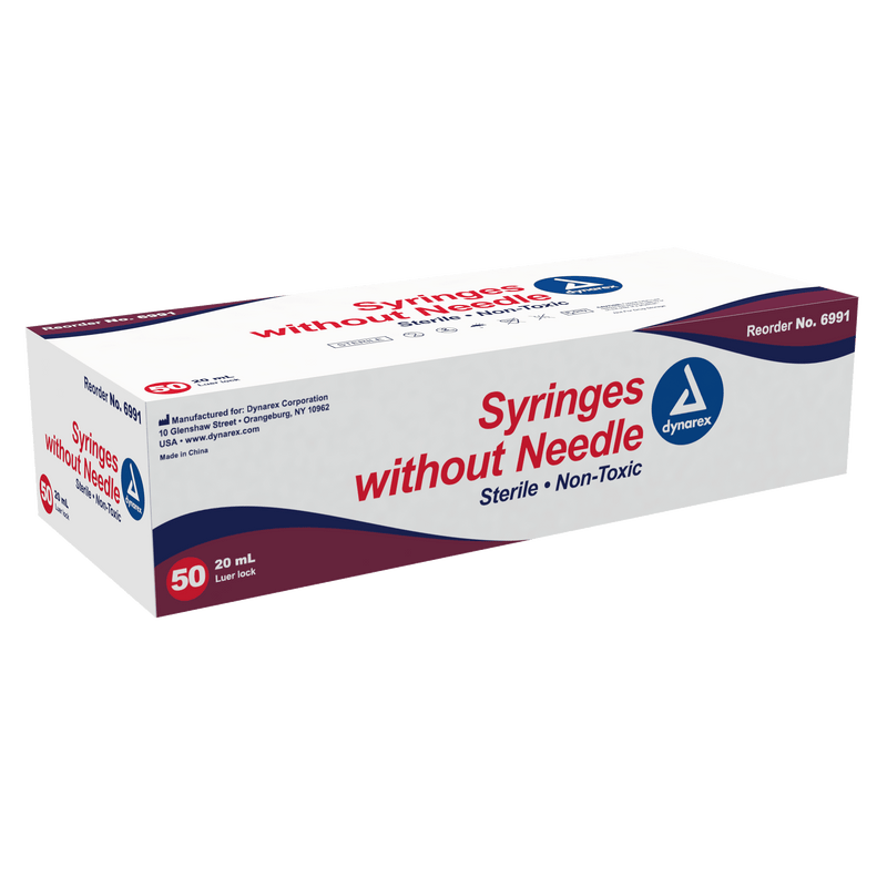 Dynarex - Syringes Without Needle 6987