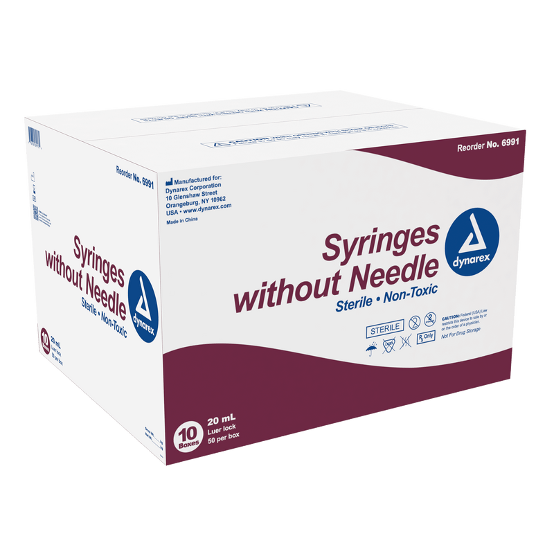 Dynarex - Syringes Without Needle 6987