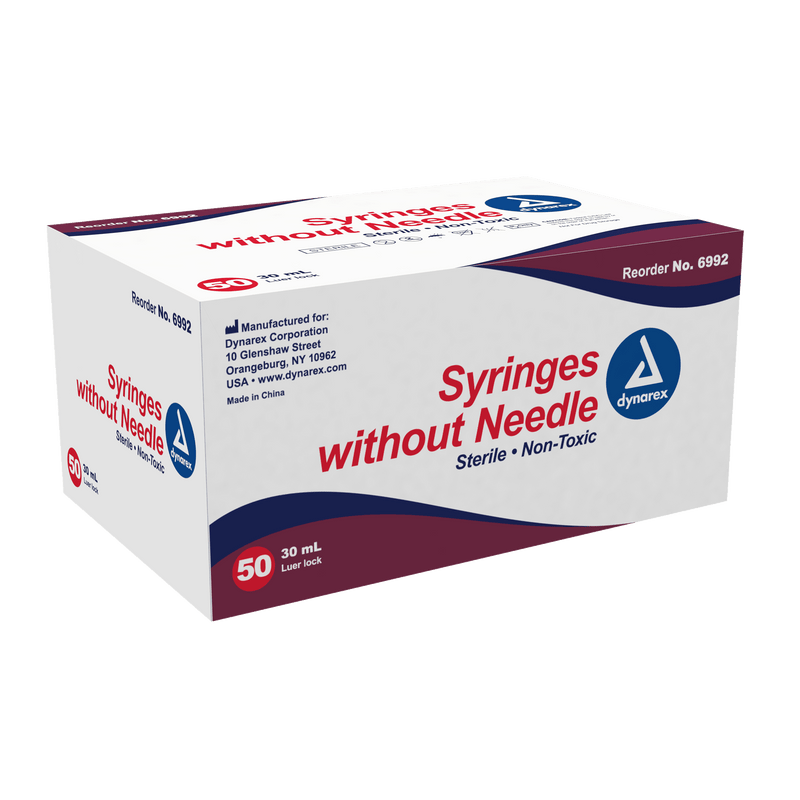 Dynarex - Syringes Without Needle 6987