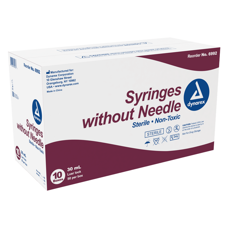 Dynarex - Syringes Without Needle 6987