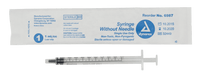 Dynarex - Syringes Without Needle 6987