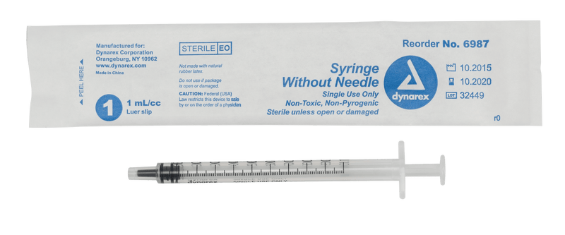 Dynarex - Syringes Without Needle 6987