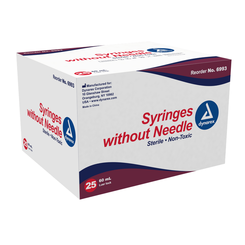 Dynarex - Syringes Without Needle 6987