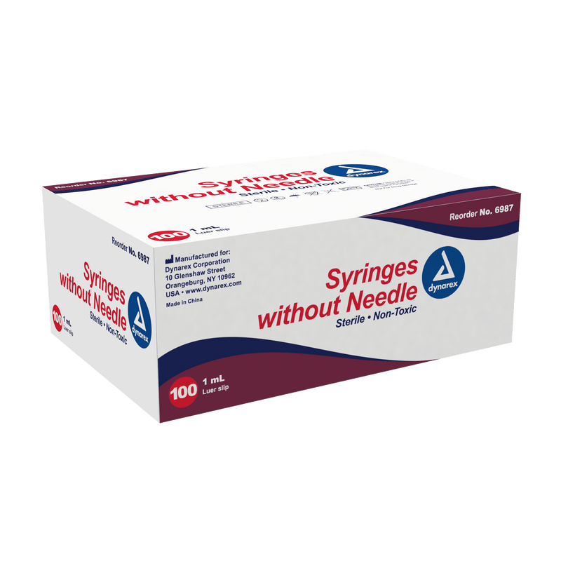 Dynarex - Syringes Without Needle 6987