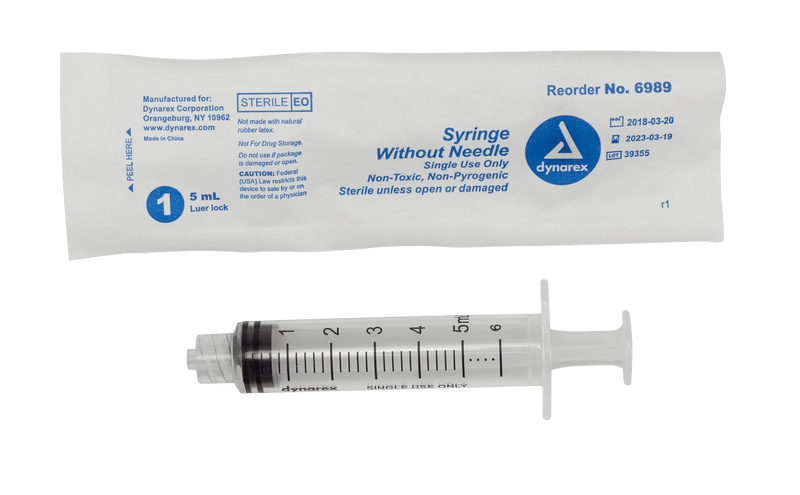 Dynarex - Syringes Without Needle 6989
