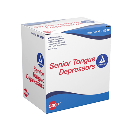 Dynarex Wood Tongue Depressors - Multi-Purpose, for Medical Use | 4311 | | Disposable Medical Supplies, General & Advanced Wound Care, Tongue depressors | Dynarex | SurgiMac