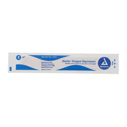 Dynarex Wood Tongue Depressors - Multi-Purpose, for Medical Use | 4311 | | Disposable Medical Supplies, General & Advanced Wound Care, Tongue depressors | Dynarex | SurgiMac