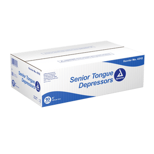 Dynarex Wood Tongue Depressors - Multi-Purpose, for Medical Use 4311-1