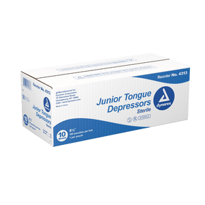 Dynarex Wood Tongue Depressors - Multi-Purpose, for Medical Use 4311-1
