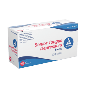 Dynarex Wood Tongue Depressors - Multi-Purpose, for Medical Use 4311-1