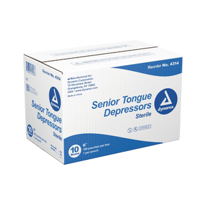 Dynarex Wood Tongue Depressors - Multi-Purpose, for Medical Use 4311-1