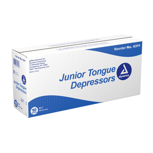 Dynarex Wood Tongue Depressors - Multi-Purpose, for Medical Use 4311-1