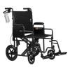 DynaRide Bariatric Transport Plus Wheelchair With Swing-Away Foot Rest And Detachable Desk Arm - 22