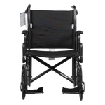 DynaRide Bariatric Transport Plus Wheelchair With Swing-Away Foot Rest And Detachable Desk Arm - 22" X 18" Seat 10244