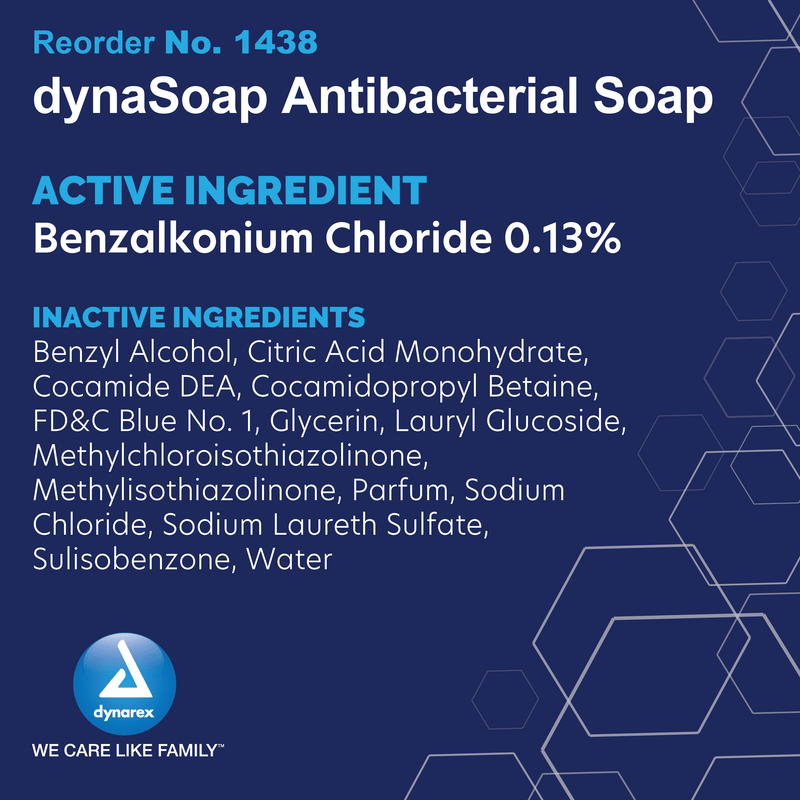 DynaSoap Antibacterial Soap - 7.5 Oz 1438