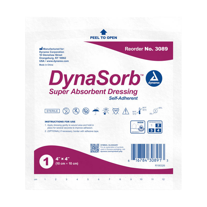 DynaSorb Super Absorbent Dressings 3087