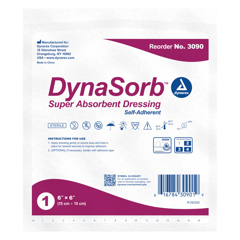 DynaSorb Super Absorbent Dressings 3087