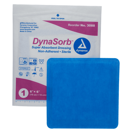 DynaSorb Super Absorbent Dressings | 3088 | | Advanced Wound Care, Disposable Medical Supplies, Done, General & Advanced Wound Care | Dynarex | SurgiMac